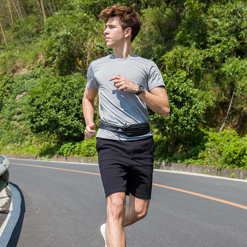 2020 MARK RYDEN New Running Accessories Fanny Packs Water-resistant Belt Bag Female and Male Waist Bag with Earphone Hole