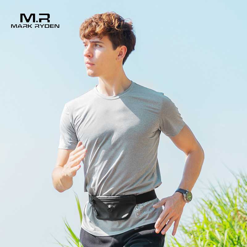 MARK RYDEN 2020 New Running Phone Pack Men Women Water-repellent Waist Bag with Earphone hole